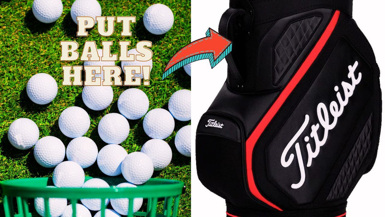 Check Out This Stunning Titleist Golf Ball Bag today to Hold Your Golf