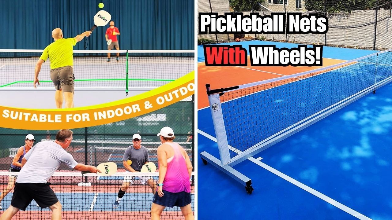 Fast & Furious Pickleball The Best Portable Pickleball Net with Wheels