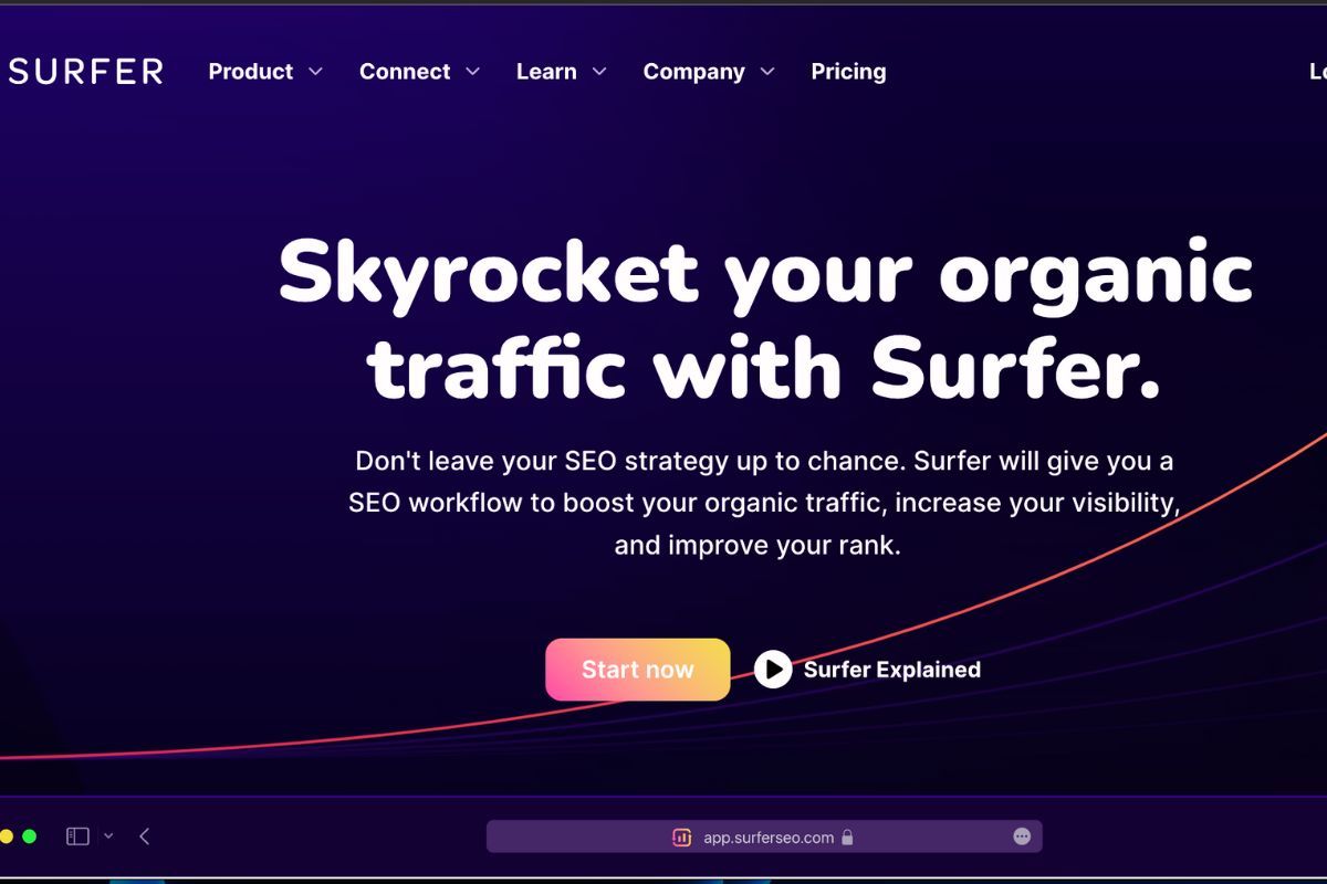 surfer home page