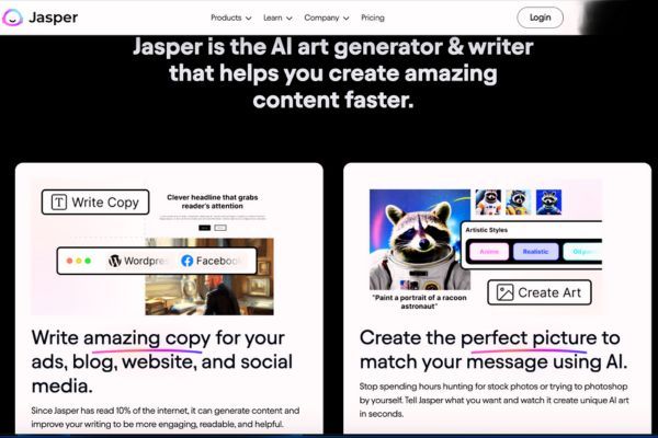Ai generated art with Jasper Art