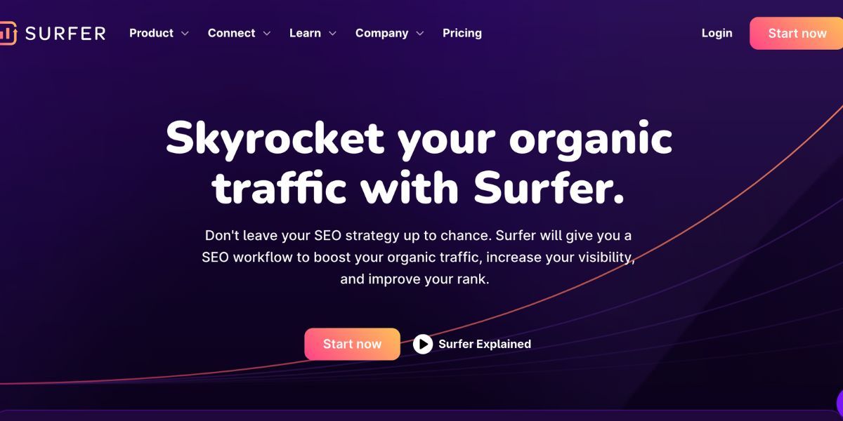 Two SEO tools - Surfer SEO and Ahrefs - compared side by side