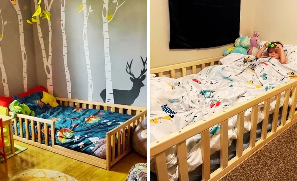 Stunning DIY Montessori Bed That Will Build A Bedtime Fortress!